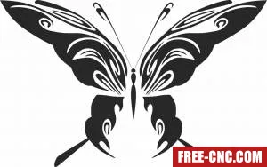 Butterfly art decor - Free dxf files ready to cut