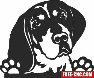 Dog wall art - Download free dxf for cnc plasma cutting