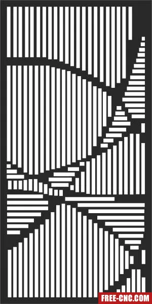 Wall pattern wall decorative wall - Download free dxf for cnc plasma cutting
