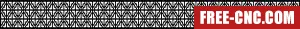 Wall decorative screen door - Free dxf files ready to cut Wall decorative screen door - Free dxf files ready to cut