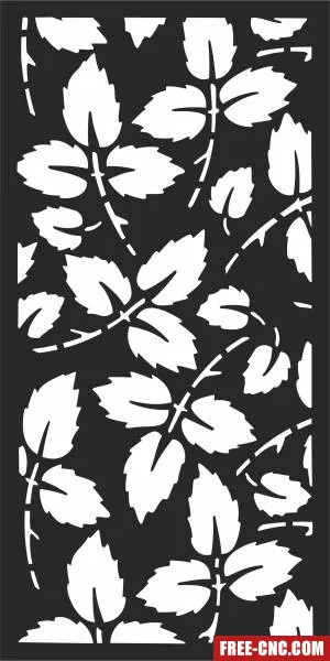 Door decorative pattern door - Download free dxf for cnc plasma cutting