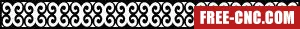 Screen door wall pattern screen - Download free dxf for cnc plasma cutting