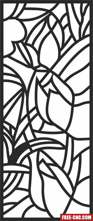 Pattern screen wall - Download free dxf for cnc plasma cutting