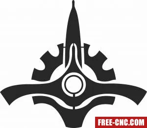 Schablone star wars - Free dxf download