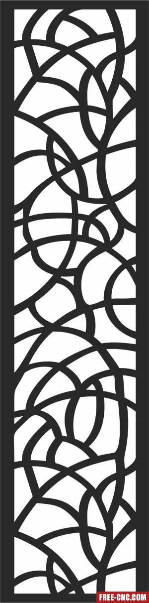 Door wall door - Free dxf for laser cutting and plasma