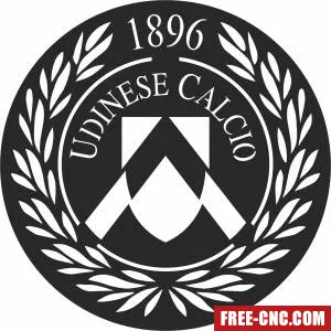 Udinese calcio logo - Download free dxf for cnc plasma cutting