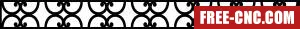 Screen decorative wall - Download free dxf for cnc plasma cutting