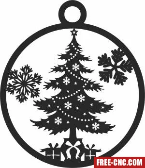 Tree christmas ornaments - Download free dxf for cnc plasma cutting