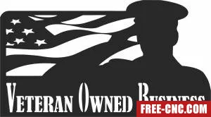 Veteran owned business - Free dxf files ready to cut