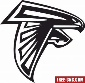 Atlanta falcons nfl american football - Download free dxf for cnc plasma cutting