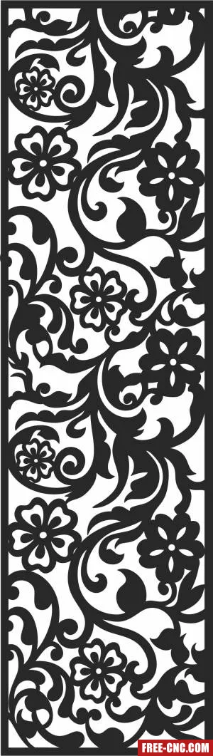 Decorative wall decorative screen pattern screen pattern - Download free dxf for cnc plasma cutting