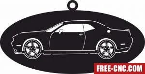 Keychain for car key - Download free dxf for cnc plasma cutting