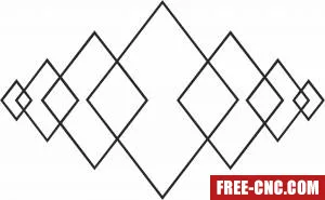 Wall decor art - Download free dxf for cnc plasma cutting Wall decor art - Download free dxf for cnc plasma cutting