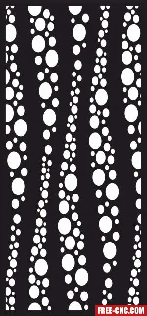 Decorative wall screen pattern panels - Download free dxf for cnc plasma cutting