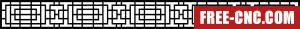 Wall screen wall screen pattern decorative wall - Download free dxf for cnc plasma cutting