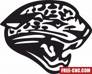 Jacksonville jaguars nfl american football - Free dxf download