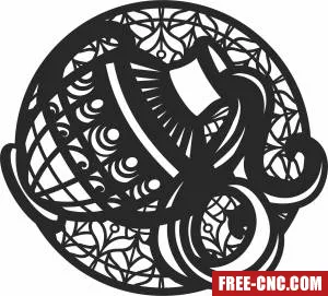 Water pot wall cliparts - Download free dxf for cnc plasma cutting