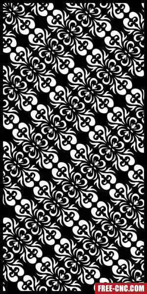 Decorative panels for doors wall screen pattern - free dxf download Decorative panels for doors wall screen pattern - free dxf download