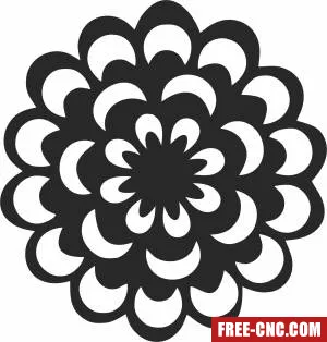 Ornament decorative art - Free dxf download