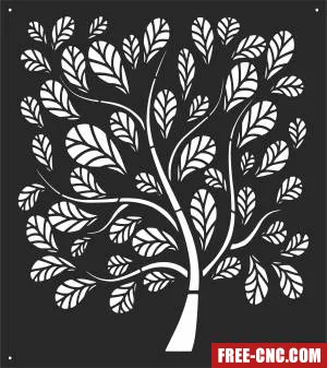 Pattern wall door - Free dxf for laser cutting and plasma
