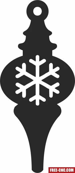 Christmas ornament snow decor tree - Free dxf for laser cutting and plasma Christmas ornament snow decor tree - Free dxf for laser cutting and plasma