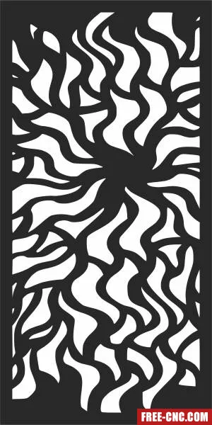 Wall screen door screen wall decorative screen - Free dxf download Wall screen door screen wall decorative screen - Free dxf download