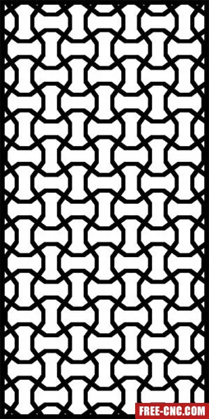 Decorative pattern wall screens panel for doors - free dxf download Decorative pattern wall screens panel for doors - free dxf download