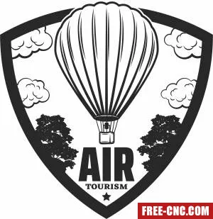 Airship tourism - Free dxf files ready to cut