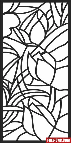 Pattern wall door screen screen decorative - Download free dxf for cnc plasma cutting Pattern wall door screen screen decorative - Download free dxf for cnc plasma cutting
