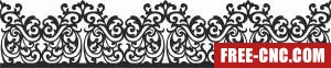 Decorative pattern decorative screen pattern door decorative - Download free dxf for cnc plasma cutting Decorative pattern decorative screen pattern door decorative - Download free dxf for cnc plasma cutting