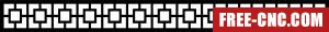 Door wall decorative - Free dxf download Door wall decorative - Free dxf download
