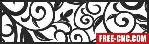 Wall door decorative wall screen decorative door - Download free dxf for cnc plasma cutting