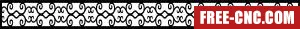 Door screen door - Free dxf download
