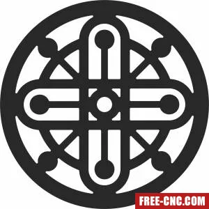 Pattern mandala wall arts - Download free dxf for cnc plasma cutting