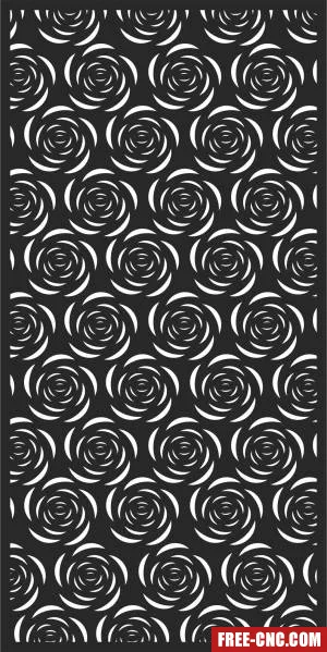 Wall screen decorative - Download free dxf for cnc plasma cutting