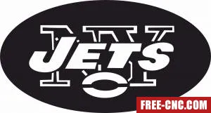 New york jets nfl american football - Download free dxf for cnc plasma cutting