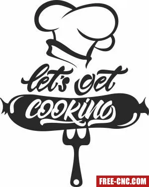 Lets get cooking - Download free dxf for cnc plasma cutting