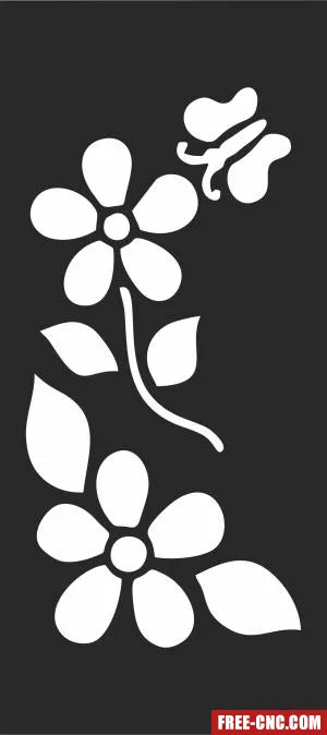 Decorative screen decorative - Download free dxf for cnc plasma cutting