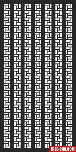 Pattern door pattern decorative pattern door - Download free dxf for cnc plasma cutting