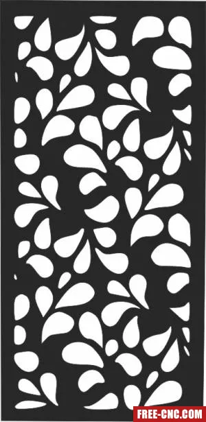 Decorative panels for doors wall screen pattern - free dxf download Decorative panels for doors wall screen pattern - free dxf download