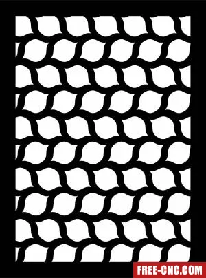 Wall screen deocorative pattern panel decor - free dxf download Wall screen deocorative pattern panel decor - free dxf download