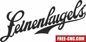 Leinenkugels vector logo - Free dxf for laser cutting and plasma