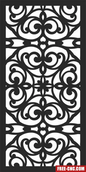 Screen door screen - Free dxf download