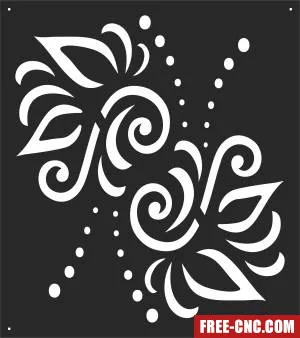 Door wall door wall screen door - Free dxf for laser cutting and plasma