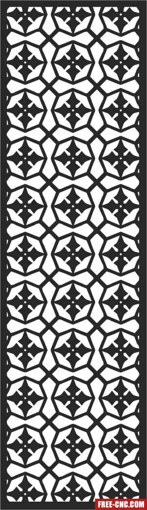 Wall screen door pattern screen - Free dxf for laser cutting and plasma Wall screen door pattern screen - Free dxf for laser cutting and plasma