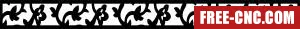 Door screen door screen door pattern - Free dxf for laser cutting and plasma
