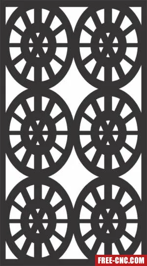 Panel doors windows - free dxf download