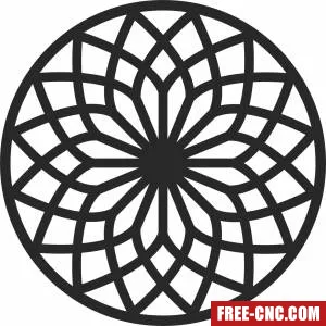Wall door pattern door - Download free dxf for cnc plasma cutting