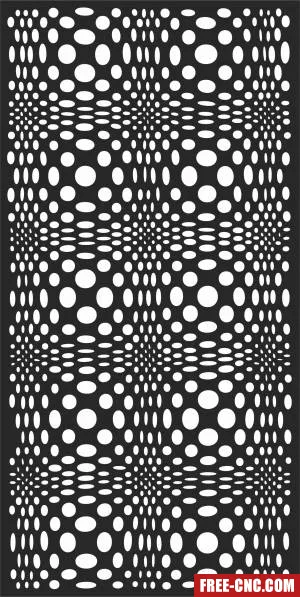Wall screen wall door decorative wall decorative - Free dxf files ready to cut
