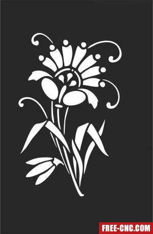 Wall screen wall screen decorative door - Download free dxf for cnc plasma cutting